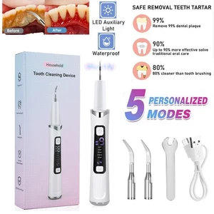 Limpiador de dientes eléctrico ultrasónico dental sarro placa cálculo removedor de dientes - Imagen 1 de 15