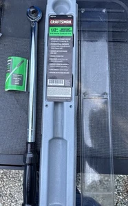 NEW Sears CRAFTSMAN 44595 USA 1/2" Drive Microtork Torque Wrench NOS - Picture 1 of 24