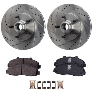 Front Brake Disc and Pad Kit For 1997-1999 Ford F-150 Rear Wheel Drive - Picture 1 of 10