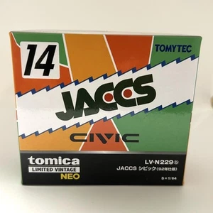 Tomica LVN229b Neo JACCS Civic 1992 1/64 Scale Used - Picture 1 of 12