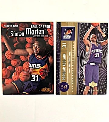 SHAWN MARION 2003-04 UD Rollo de Honor Dorado/50 y 2000 Estilo Escaparate Bola de la Fama Foto 1 de 2
