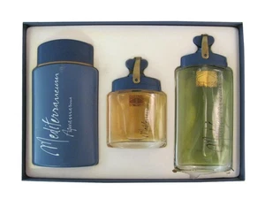 MEDITERRANEUM Men 1.7 Oz EDT Spray+ 3.4 Oz After Shave Spray+ 6.7 Oz Body Splash - Picture 1 of 1
