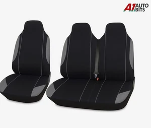 Grey Comfort Fabric Seat Covers Single & Double For Nissan Primastar & Nv300 - Picture 1 of 5