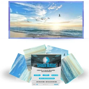 Fluorescent Light Covers for Classroom Office - BEACH - Light Filter Pack ; E... - Bild 1 von 7