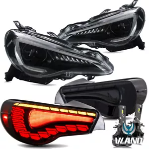 VLAND LED Headlights+Tail Lights+Bulb Kits For Toyota GT86 Subaru BRZ 2012-2020 - Bild 1 von 24