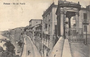 7132) POTENZA VIA DEL POPOLO VIAGGIATA 1933 - Foto 1 di 2