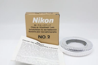 Nikon No. 2 Close Up 52mm Filter w/Case, Boxed *JP - Image 1 of 4