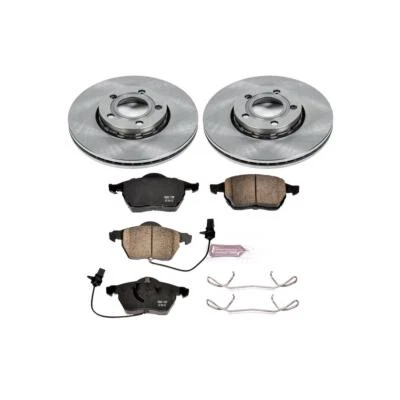 Kit de frenos PowerStop Autospecialty para 99-04 Audi A4 delantero Foto 1 de 4