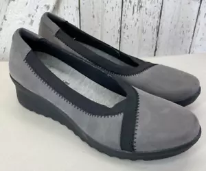 Zapatos cómodos Clark’s Cloudstepper Soft Cushion para mujer 6 grises - Imagen 1 de 5