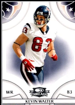 2008 Donruss Threads Kevin Walter Houston Texans #54 - Image 1 of 2