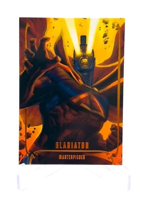 2024 Marvel Masterpieces Nahuel Grego #11 Gladiator - Legendary Orange /99 - Image 1 of 2