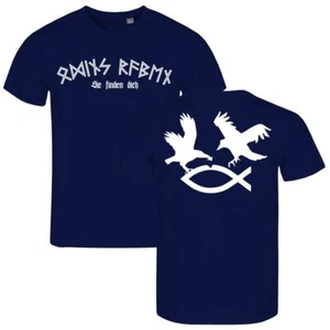 Camiseta hombre Odin Hugin y Munin te encontrarás cuervo vikingo paganos - Imagen 1 de 20