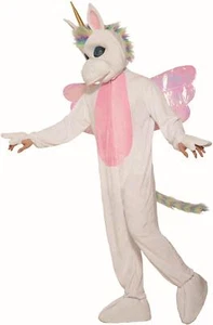 Mythical Unicorn White Fantasy Mascot Costume for Adults - Picture 1 of 4