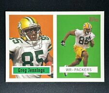 2006 Topps Greg Jennings 16 Rookie 1957 Style Football Card RC Green Bay Packers