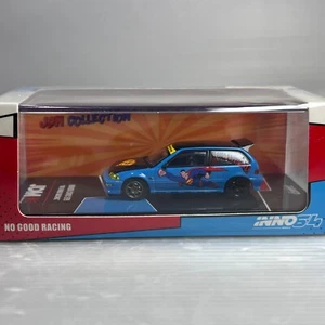 1/64 INNO64 Honda Civic EF9 NO GOOD RACING Superman JDM IN64-EF9-JDM08 - Picture 1 of 2