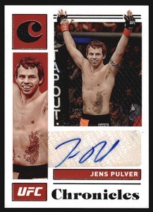 2021 Panini Chronicles UFC Signatures #CSJPV Jens Pulver Autograph
