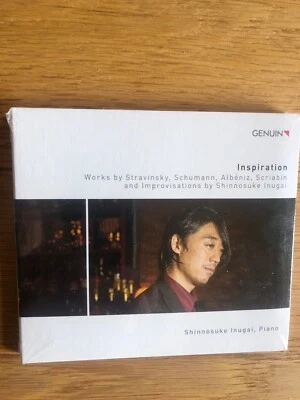 SHINNOSUKE INUGAI - INSPIRATION, ALBENIZ, STRAVINSKY U. A, CD DIGIPAK NEU (OVP) - Bild 1 von 2