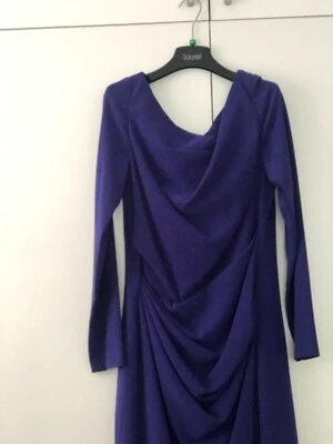 Talbot Runhof - Elegantes Etuikleid in Königsblau - Gr.L - Bild 1 von 3