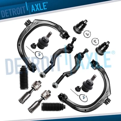 12pc Front Upper Control Arm Suspension Kit for GMC Envoy Chevy Trailblazer 9-7x - Image 1 of 4