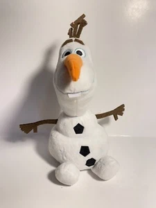 2019 Disney Frozen Olaf 9" Stuffed Small Plush Doll Snowman Snowflakes original - Picture 1 of 6