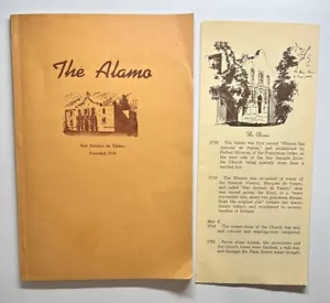 Vintage 1936 “The Alamo: Mission, Fortress, and Shrine” Frederick C Chabot Texas - Imagen 1 de 11