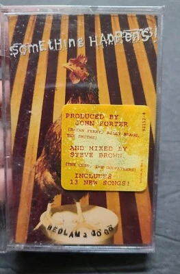 NEW SEALED SOMETHING HAPPENS  Bedlam A Go Go CHARISMA Cassette Tape  Dolby  - Image 1 of 4