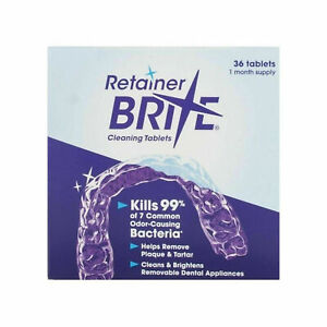 Retainer Brite 36 & 96 Cleaning tablets (Unboxed)