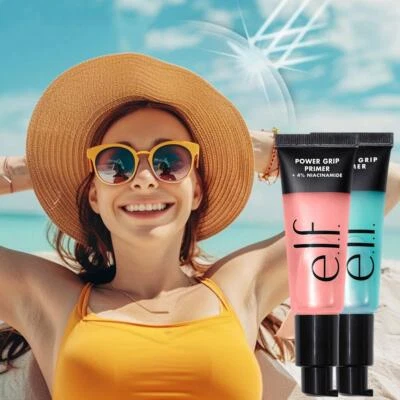 e.l.f Power Grip Primer Gel-Based Hydrating Face Primer Moisturizes Skin Care - Bild 1 von 4