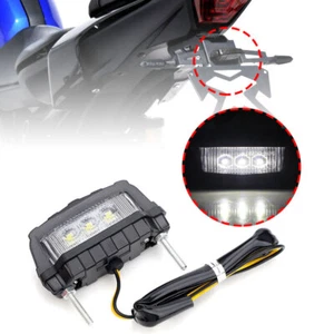 LED License Number Plate Light Rear Lamp Universal Motorcycle Motorbike ATV 12V - Picture 1 of 8