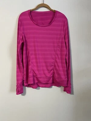 MPG Para Mujer Rosa Brillante Ropa Activa Top Elástico Agujeros para Pulgar Talla XL Foto 1 de 4