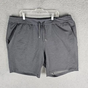 REI CO-OP Long Way Home Shorts Herren XL grau weich sportlich Gummibund - Bild 1 von 12