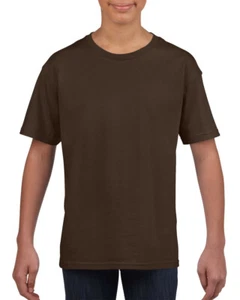 Mens Plain T-Shirt * Gildan Softstyle Ringspun Tee * Standard Blank GD01 * Shirt - Picture 1 of 56