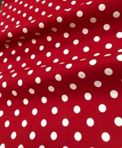 58/60" Dot Broadcloth By The Yard - polyester cotton blend - Picture 1 of 11