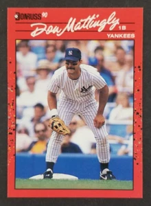 Don Mattingly 1990 Donruss Baseballkarte #190 (NM) - Bild 1 von 2