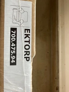 IKEA EKTORP 700.475.94 Bezug für Sessel weiß NEU OVP - Bild 1 von 5