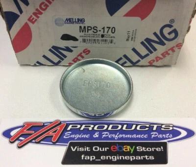 Melling MPS-170 2-9/64" Steel Shallow Engine Expansion Plug Cup Freeze Out Plugs - Image 1 of 4