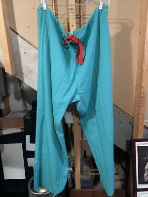 Hospital Doctor, Nurse & Staff Scrub Shirt/Pants Adult XL Green EUC - Image 1 of 4