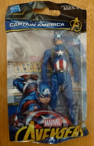 CAPTAIN AMERICA Figurine Articulée 2018 Marvel Avengers 9,5cm Hasbro - Foto 1 di 1