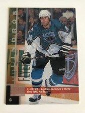 NHL Card,Eric Lindros,Game Date UD 1998,Flyers