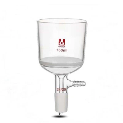Beaker filter 30-500ml G3 Chemistry glassware Sand Core Laboratory funnel - Image 1 of 4
