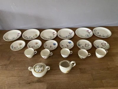 Krautheim Selb Bavaria-Wiesengrund Mokkaservice-Porzellan Konvolut - Bild 1 von 4