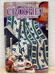 Vintage April 1991 Annie's Crochet Newsletter Craft Book # 50 - Imagen 1 de 8
