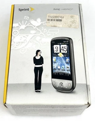 Sprint HTC Hero Rare Google Smartphone Cell Phone 3G in Original Box - Image 1 of 4