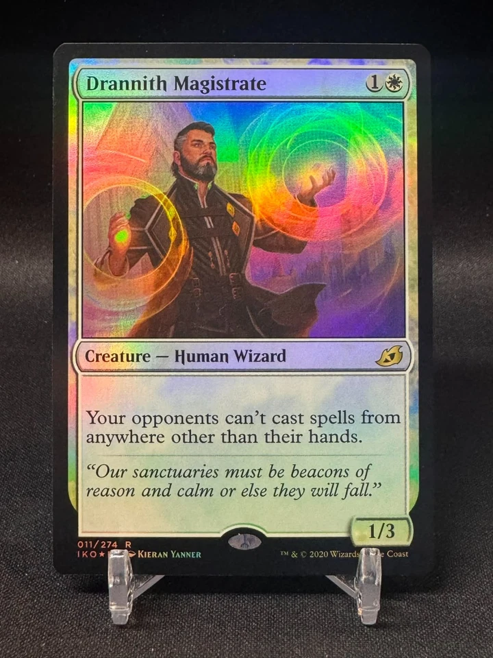 MTG Drannith Magistrate (11/434) Ikoria Lair of Behemoths  FOIL - NM - Image 1 of 1