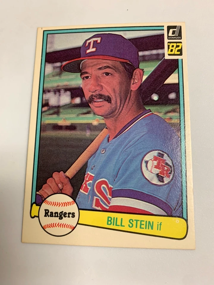 1982 Donruss Texas Rangers Bill Stein - Image 1 of 1