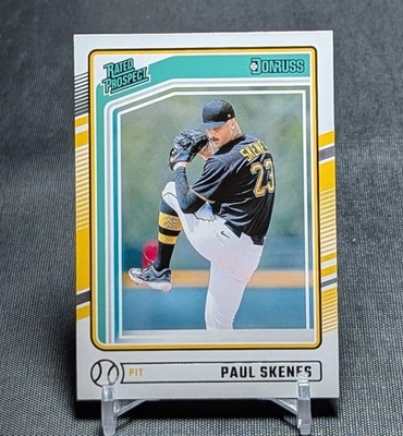 Paul Skenes Rated Rookie RC 2024 Donruss Baseball Card #131 Pittsburgh Pirates - Image 1 of 2