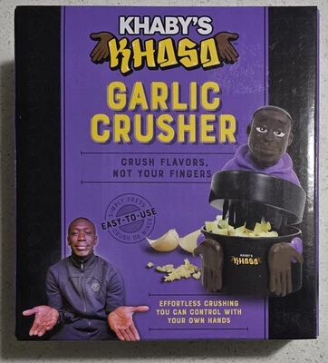 Trituradora de ajo Khaby’s Khasa All Star Innovations KHB04104 NUEVA EN CAJA Foto 1 de 2
