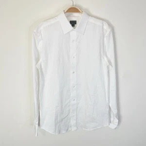 J. Crew Factory Crewcuts Jungen Langarm Flex Thompson Hemd weiß Gr. 16 J5099 - Bild 1 von 8