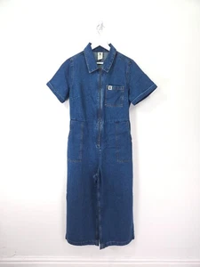 Lucy & Yak Ragan Jumpsuit Gr. 14 dunkelblau Denim Baumwolle Boilersuit Taschen - Bild 1 von 9