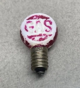 Vintage Model Train Gas Pump Globe Glass Light Bulb ~untested~Japan - Picture 1 of 8